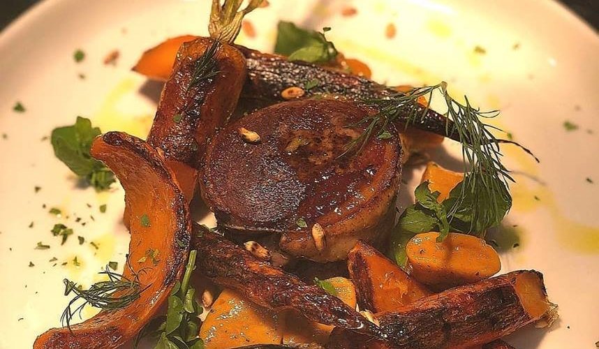 Cane basque confite / Potimarron / Gnocchi maison