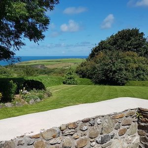 View from Penberi Cottage patio - Yr Hafan 