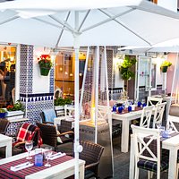 The Little Geranium is La Cala de Mijas - Outside terrace.