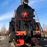 Памятник паровозу Эр 788-81