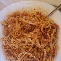 tagliolini al ragù