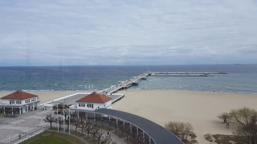 View of the pier