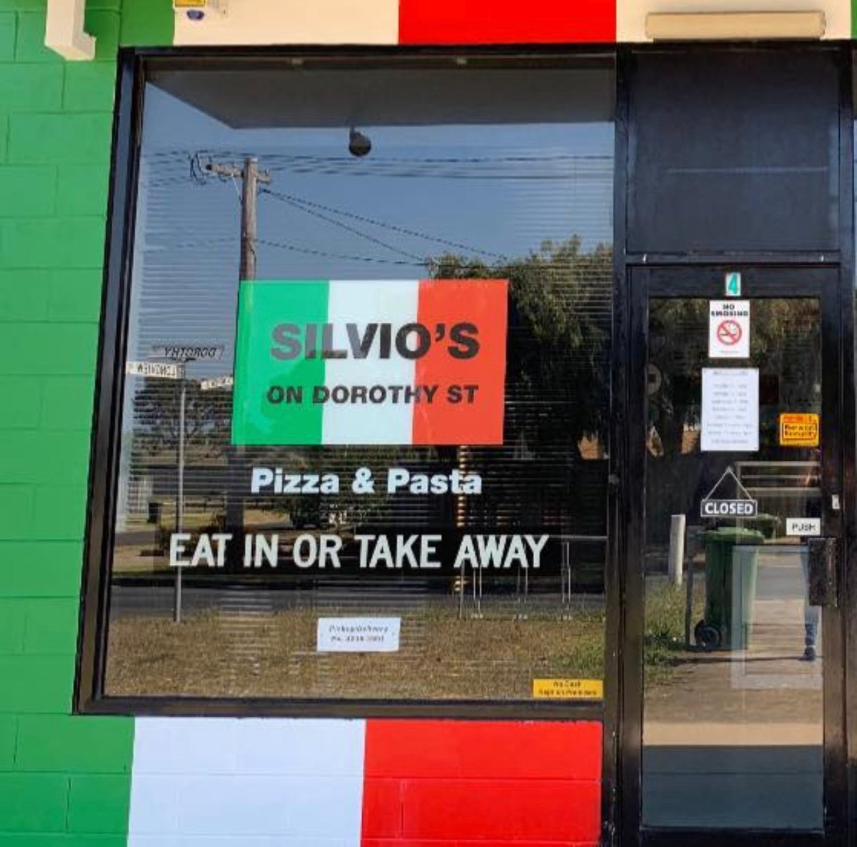 SILVIO'S ON DOROTHY STREET PIZZA AND PASTA, Leopold Menu, Prices