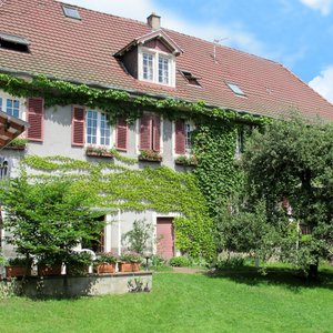 Notre maison côté jardin