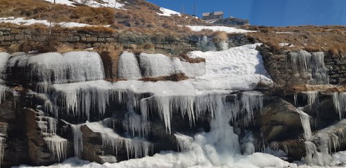 Melting ice