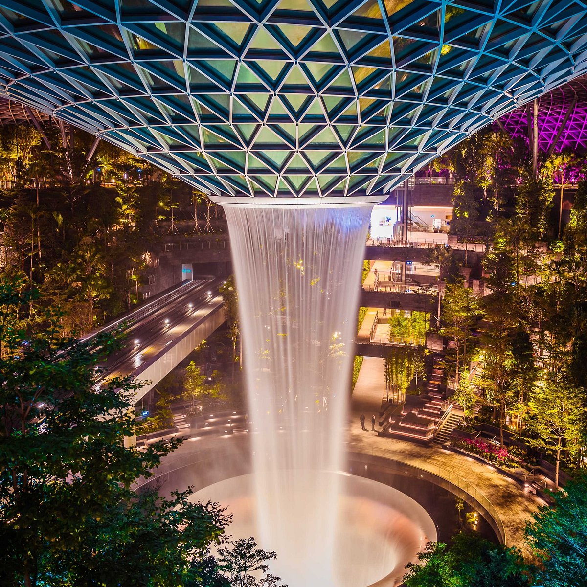 Singapore Changi Airport Jewel Indoor Rainforest