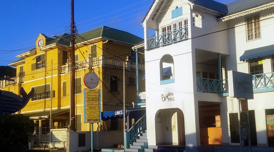 Center of Port Elizabeth Harbour