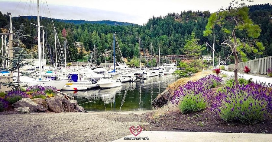 Cascade Bay Grill located next to Rosario Marina