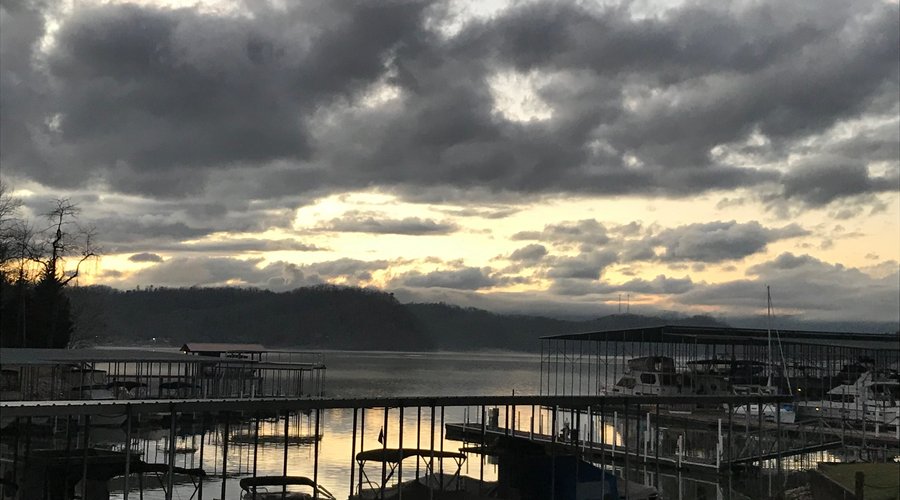 Docks at Terrace View Marina, check out the views! 