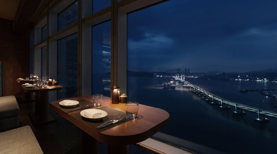 Dining Room Couple Seat Night