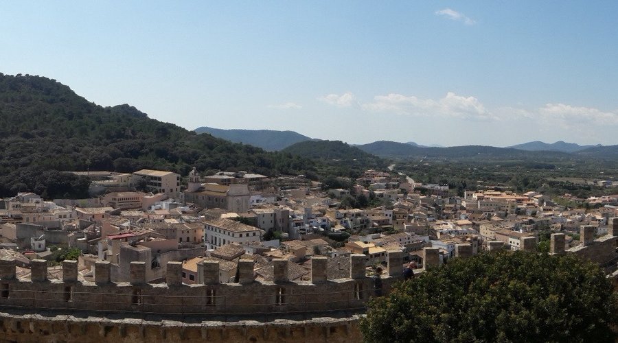 Blick vom Castell de Capdepera
