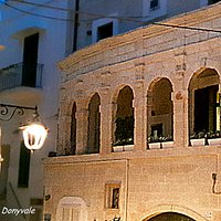 Particolare dell'antica Sinagoga