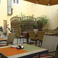 Restaurant terrace