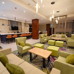 Hilton Garden Inn Kampala in Kampala, image may contain: Hotel, Resort, Office Building, City