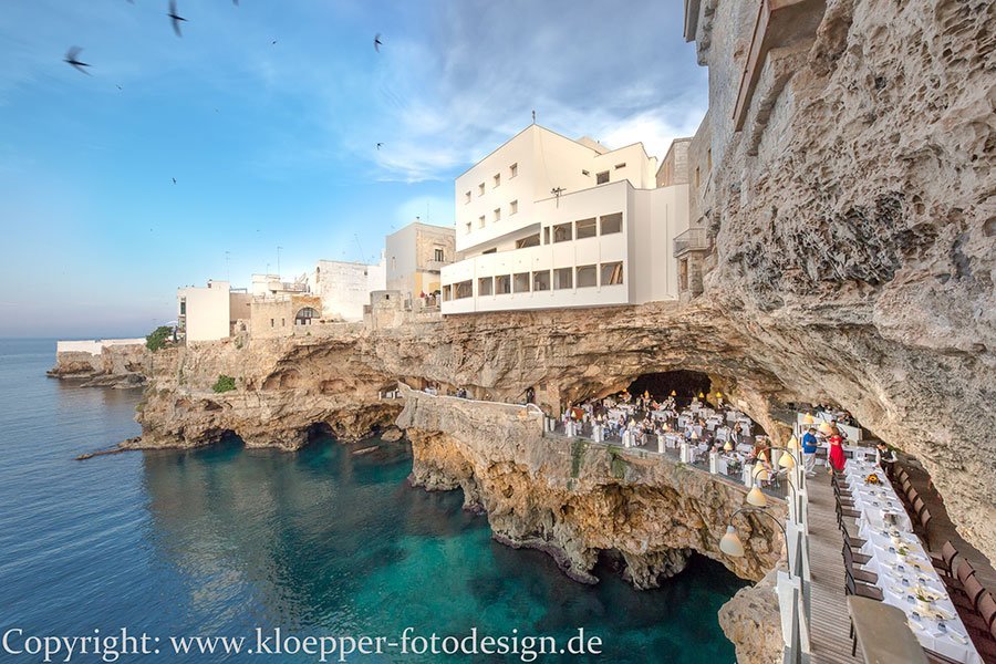 RISTORANTE GROTTA PALAZZESE, Polignano a Mare - Menu, Prices ...