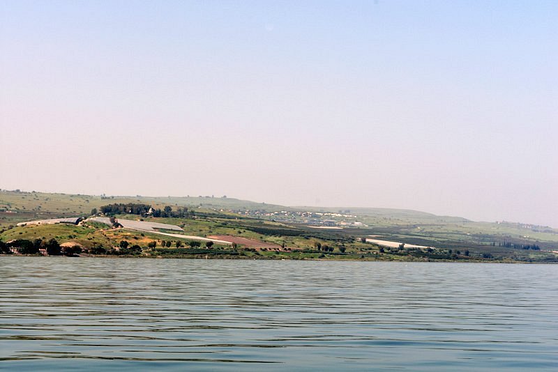 Sailing on the sea of Galilee image
