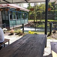 Comida en terraza