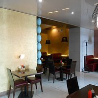ПОЗЫ, Poznaya, Irkutsk, Russia. Very pleasant interior decor and ambiance.
