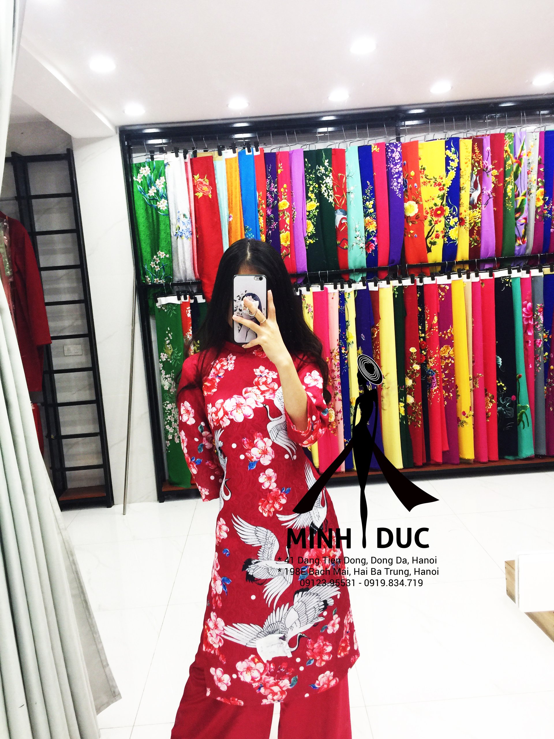 2025年 Ao dai Minh Duc - Vietnam Tradition Costume - 出発前