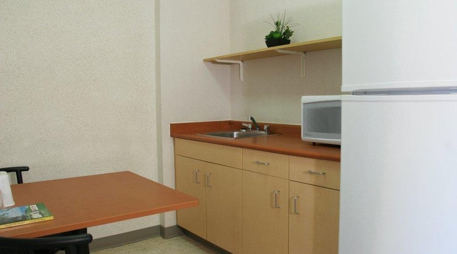 Kitchen area with Micro Wave and Fridge (Stove down the hall)