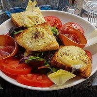 de vrais morceaux de chèvre et non de la buche