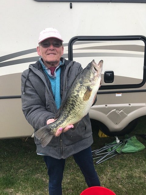 Jan's big bass catch !