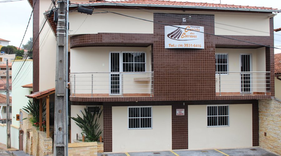 Fachada da Pousada Caminho dos Escravos