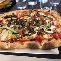 pizza con verdure!