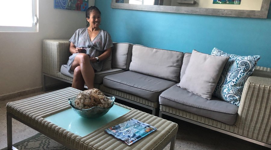 We found Costa Bela On AirBnB and fell in love with the amenities! Costa Bela is a short walk to Shacks Beach, it is very well kept and has an immaculate courtyard. If you’re looking for a romantic get away spot at a reasonable price point we highly recommend Costa Bela! The owner was also very pleasant to work with.