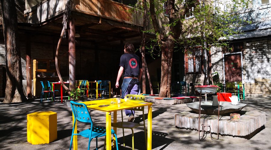 outdoor seating