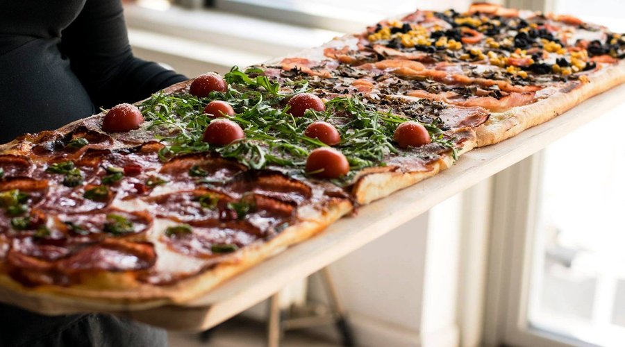 1 Meter Pizza !!!