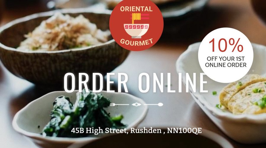 10% of your first order