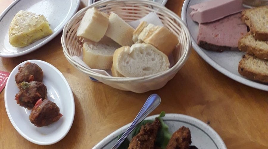 This is a selection of tapas available