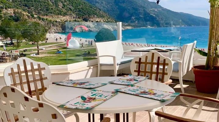 Best spot to watch the paragliders land 