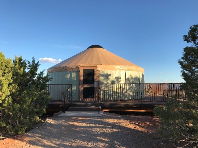 Dead horse point shop state park yurts