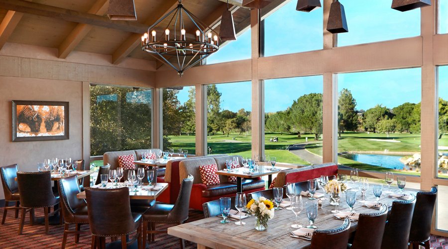Dining with an amazing view 