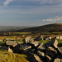 View of Caradon Hill from near Cheesewring Quarry