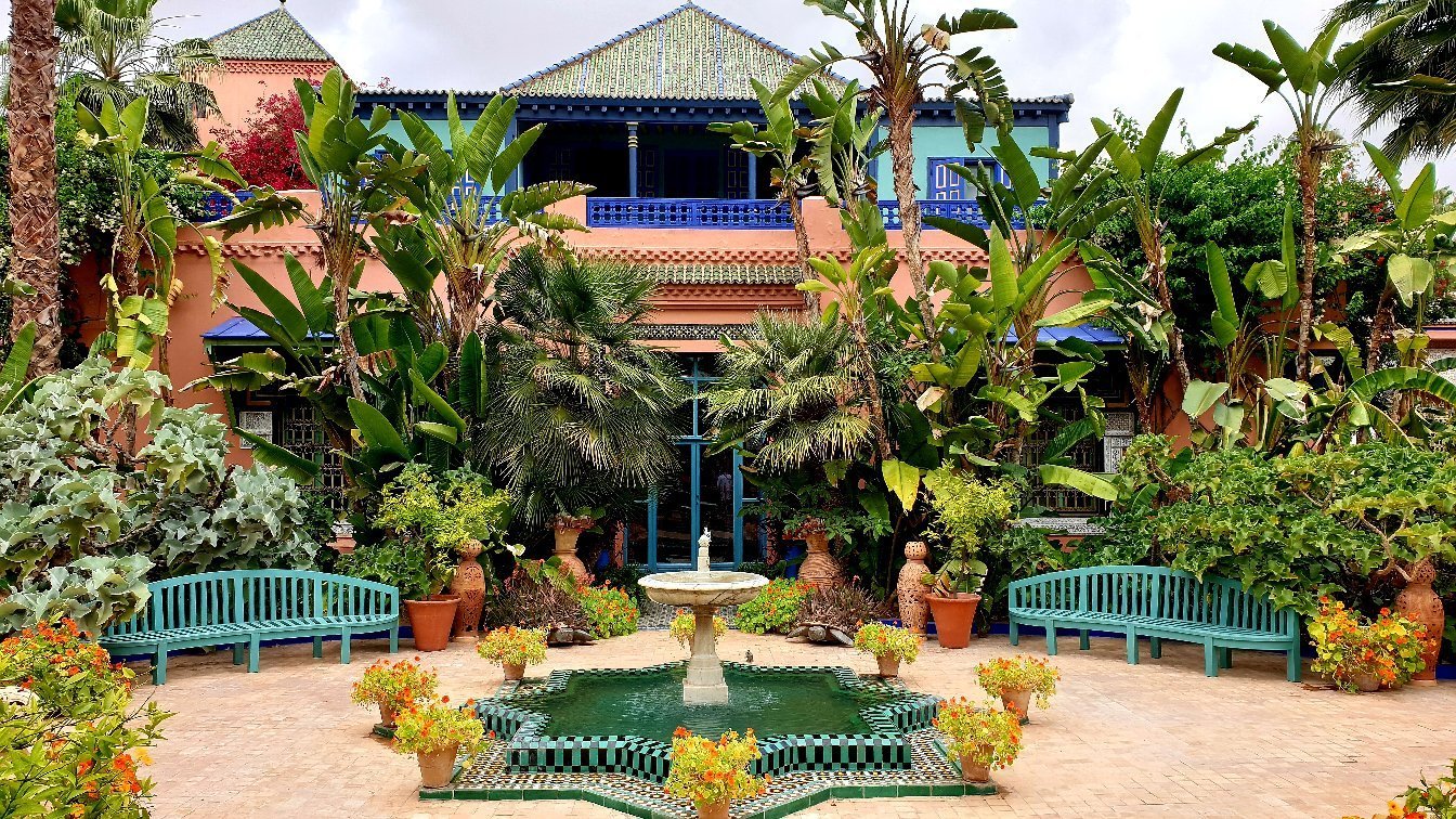 Bezoek aan Jardin Majorelle