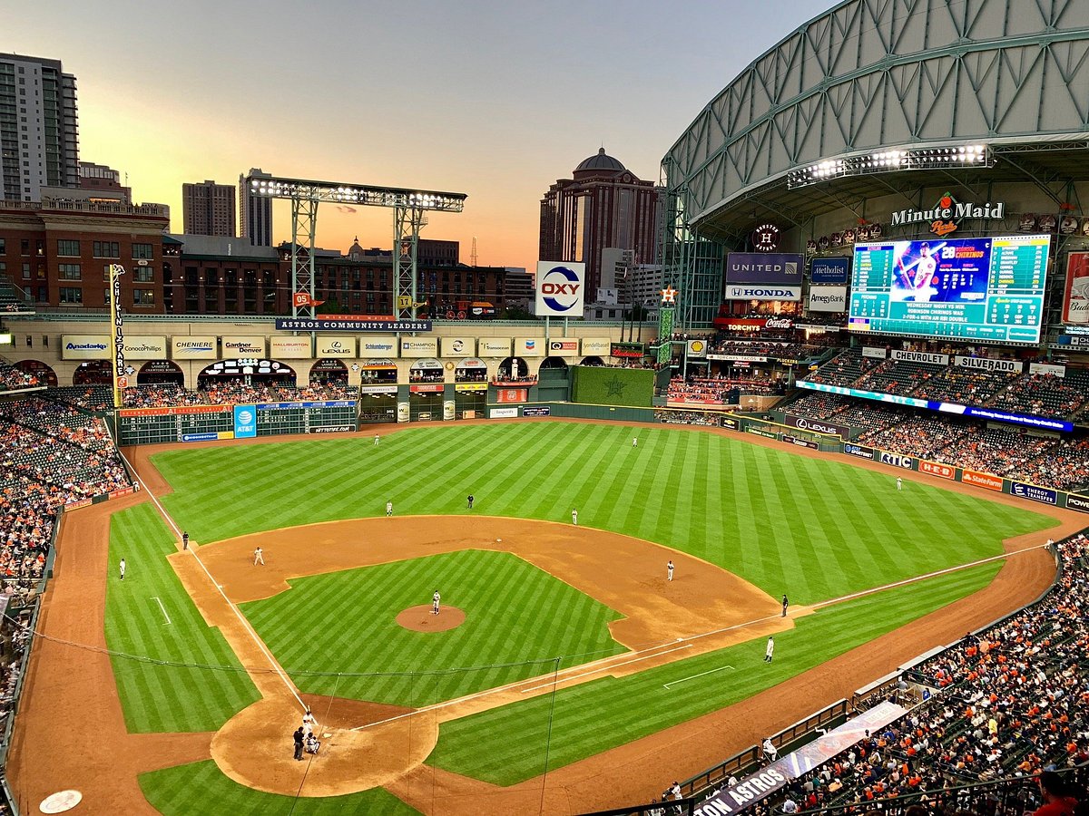 Minute Maid Park - Ballpark of the Houston Astros - Houston Texas