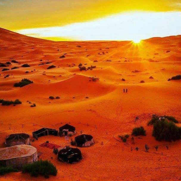 Desert marocain. Беррада.