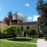 Accesso dal giardino della Villa-Castello