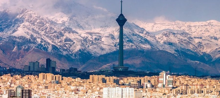 تهران آسمان آبی