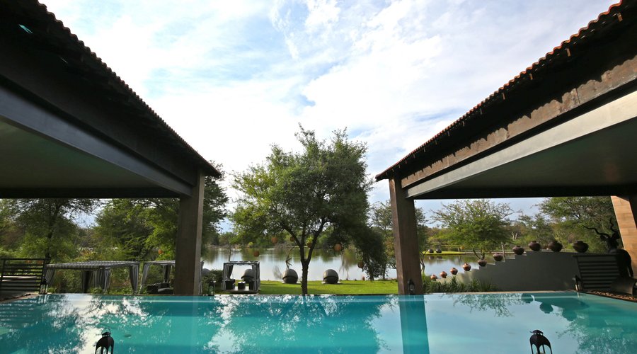 Swimming pool at Palala Boutique Game Lodge