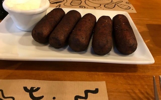 Tequeños de plátano y queso