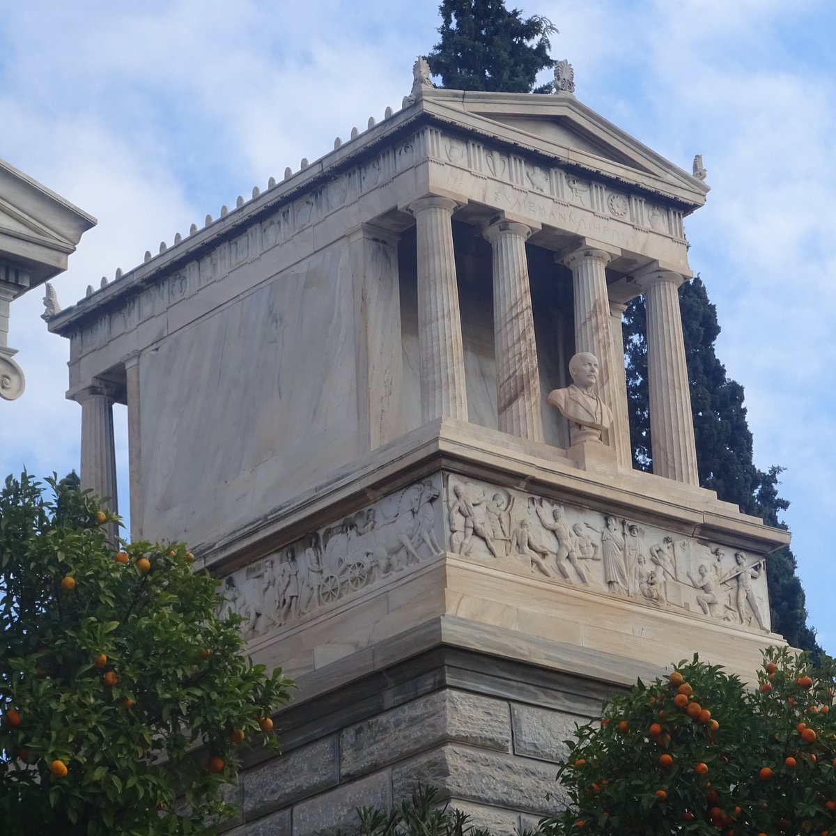 The Tomb of Heinrich Schliemann (First Cemetry), Athens
