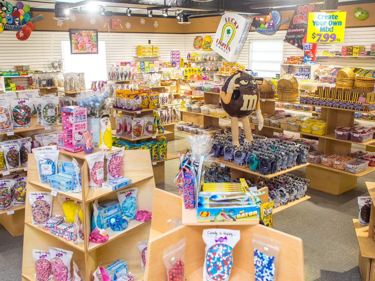 bulk candy store tour photos