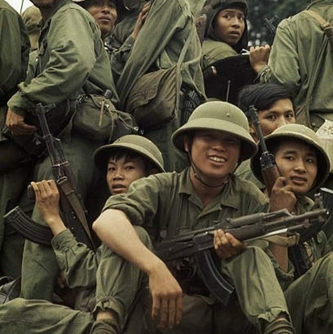 Вьетнамец ли. Вьетнамские солдаты Вьетконг.