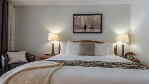 Valley Star Motel in Penticton, image may contain: Corner, Home Decor, Cushion, Lamp