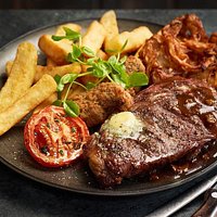 Delicious mature sirloin