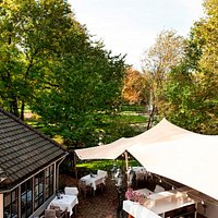 Ons sfeervolle terras